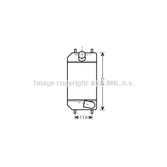 PRASCO AU4179 - Intercooler, échangeur