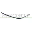 Baguette et bande protectrice, pare-chocs avant gauche PRASCO [BM0991236]