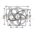 Ventilateur, refroidissement du moteur PRASCO [BM120F001]