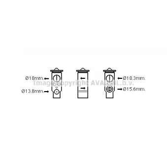 PRASCO BW1437 - Détendeur, climatisation