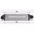 Intercooler, échangeur PRASCO [BW4580]