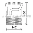 Évaporateur climatisation PRASCO [BWV433]