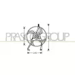 PRASCO CI304F002 - Ventilateur, refroidissement du moteur