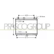 PRASCO CI525R001 - Radiateur, refroidissement du moteur