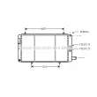 Radiateur, refroidissement du moteur PRASCO [CN2035]