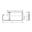 Condenseur, climatisation PRASCO [CN5095]