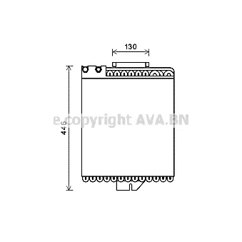 PRASCO CS5036 - Condenseur, climatisation