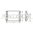 PRASCO DA220R002 - Radiateur, refroidissement du moteur