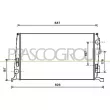 PRASCO DA820R001 - Radiateur, refroidissement du moteur