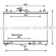 PRASCO DN2375 - Radiateur, refroidissement du moteur