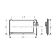 Condenseur, climatisation PRASCO [DN5200]