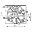 Ventilateur, refroidissement du moteur PRASCO [DN7531]