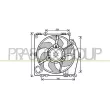PRASCO DS011F001 - Ventilateur, refroidissement du moteur