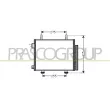 PRASCO DS220C001 - Condenseur, climatisation