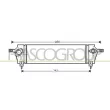 PRASCO DS710N001 - Intercooler, échangeur