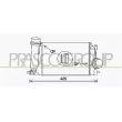 PRASCO DS712N001 - Intercooler, échangeur