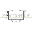PRASCO DS958C001 - Condenseur, climatisation