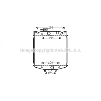PRASCO DU2001 - Radiateur, refroidissement du moteur