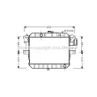 Radiateur, refroidissement du moteur PRASCO [DU2038]
