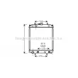 Radiateur, refroidissement du moteur PRASCO [DU2047]