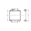 Radiateur, refroidissement du moteur PRASCO [DU2058]