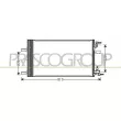 PRASCO DW040C001 - Condenseur, climatisation