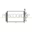 PRASCO DW720C002 - Condenseur, climatisation