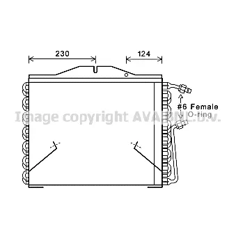 PRASCO DZ5034 - Condenseur, climatisation