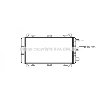 PRASCO FD2190 - Radiateur, refroidissement du moteur