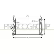 PRASCO FD340R005 - Radiateur, refroidissement du moteur