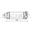 PRASCO FD344N001 - Intercooler, échangeur