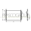PRASCO FD420C001 - Condenseur, climatisation
