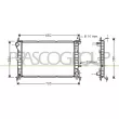 PRASCO FD420R002 - Radiateur, refroidissement du moteur