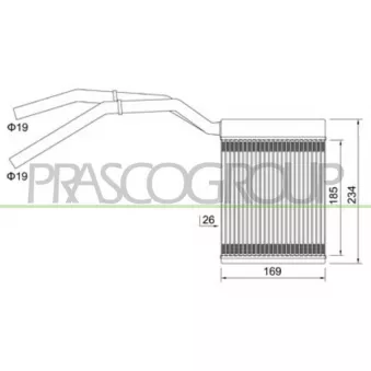 PRASCO FD424H001 - Système de chauffage