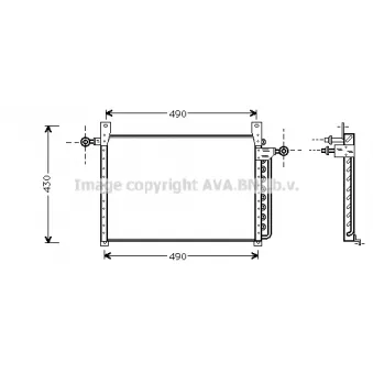 PRASCO FD5244 - Condenseur, climatisation