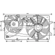 Ventilateur, refroidissement du moteur PRASCO [FD7549]