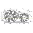 Ventilateur, refroidissement du moteur PRASCO [FD912F001]