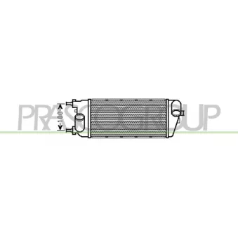 PRASCO FT030N004 - Intercooler, échangeur