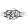 Ventilateur, refroidissement du moteur PRASCO [FT133F009]