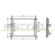 Radiateur, refroidissement du moteur PRASCO [FT137R011]