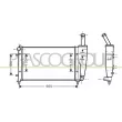Radiateur, refroidissement du moteur PRASCO [FT340R004]