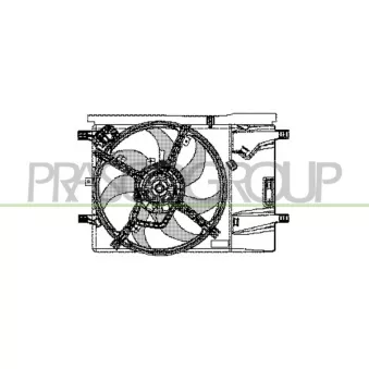 Ventilateur, refroidissement du moteur AVA QUALITY COOLING FT7532