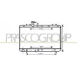 PRASCO FT360R001 - Radiateur, refroidissement du moteur