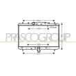 PRASCO FT360R002 - Radiateur, refroidissement du moteur