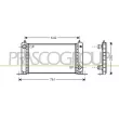Radiateur, refroidissement du moteur PRASCO [FT420R001]