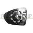 Verre de rétroviseur, rétroviseur extérieur PRASCO [FT4487513]