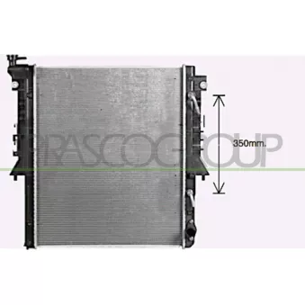 Radiateur, refroidissement du moteur PRASCO FT824R002