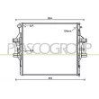 Radiateur, refroidissement du moteur PRASCO [FT929R001]