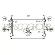 PRASCO FT930R001 - Radiateur, refroidissement du moteur