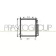 PRASCO HD322C002 - Condenseur, climatisation